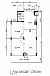 Blk 501 Kaki Bukit Ville (Bedok), HDB 3 Rooms #544256981